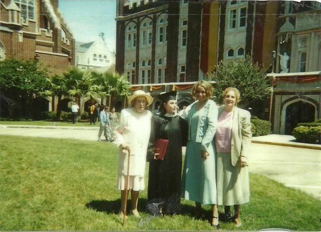 Andrea Menzies Grad Day Loyola University New Orleans pic 4
