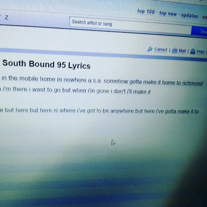 Avail song lyrics Southbound 95
