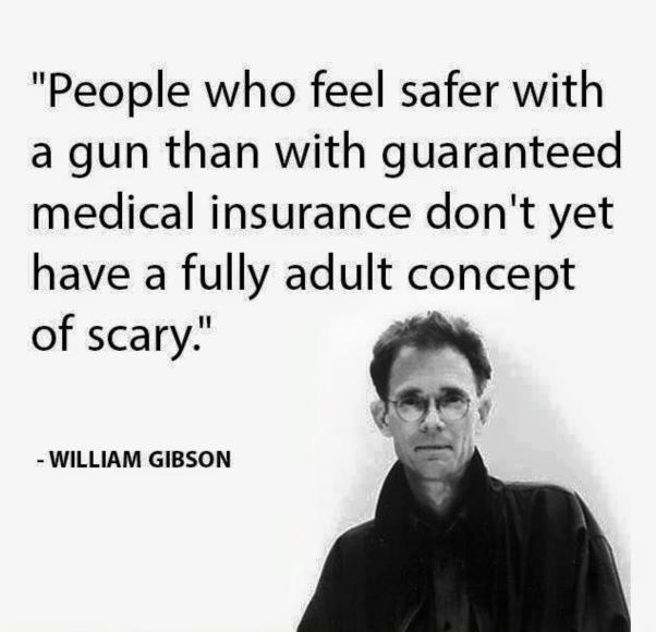 Guns vs Medical debate Gibson Joke 1