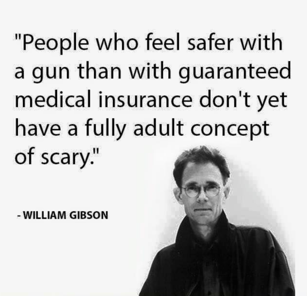 Guns vs Medical debate Gibson Joke 1